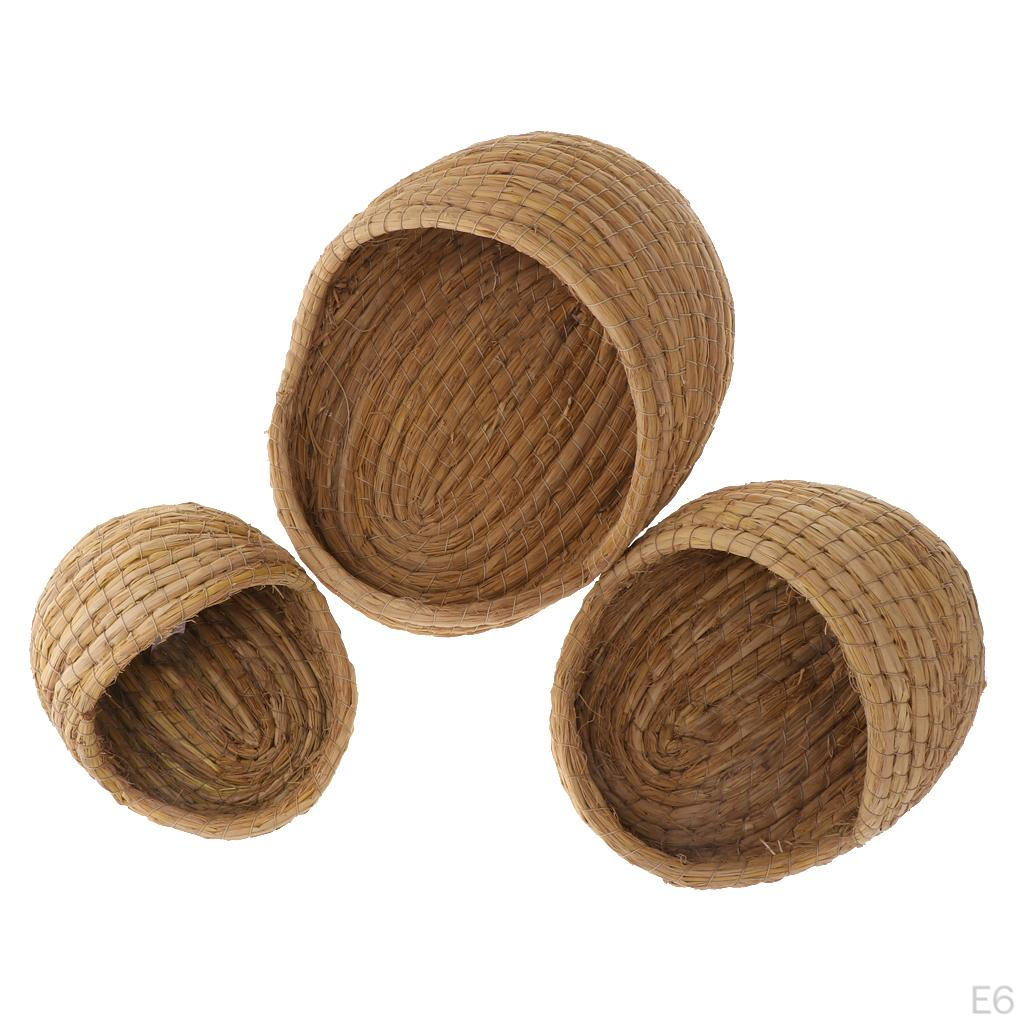 Grass Straw Nest for Rabbits Hamsters