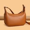100% Genuine Leather Crossbody Bags For Women Shoulder Bags 2023 Luxury Designer Handbags Female Solid Color Messenger Tote Sac