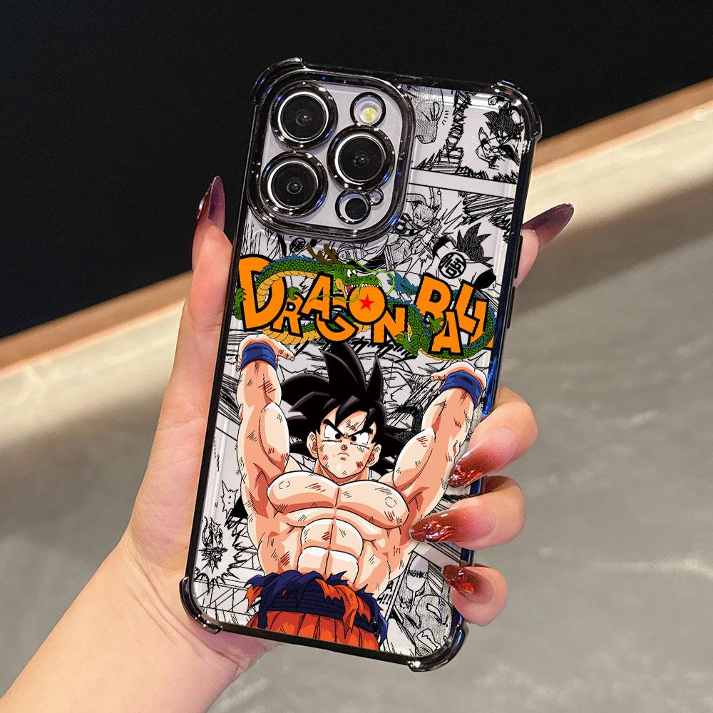 Goku Anime Dragons Balls Morbida Custodia Per iPhone 17 Pro 16 15 14 13 12 11 Pro Max Custodia 17 Plus 17E 16E 17Air Silicone Copertura Telefono