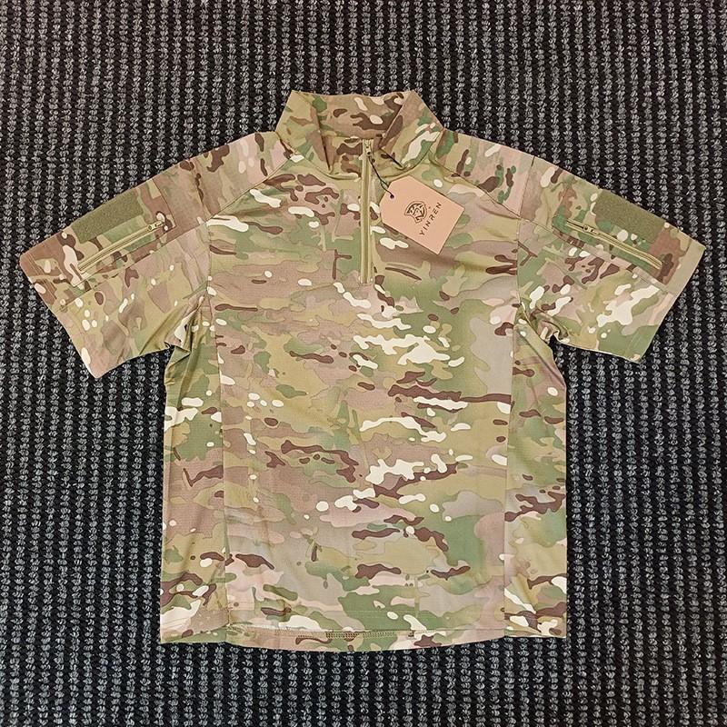 

Pioneer Breathable Quick-drying Clothes Outdoor Half-sleeve Camouflage Short-sleeve T-shirt XXL