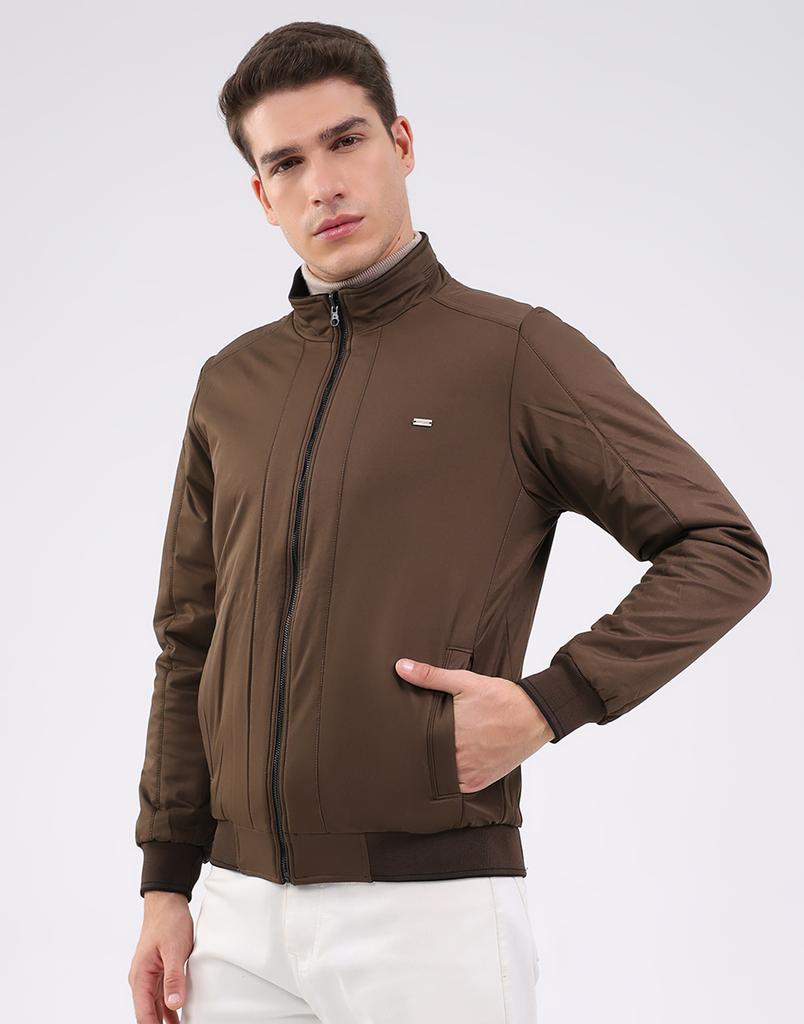 MONTE CARLO Men's Mock Neck Full Sleeve Jacket