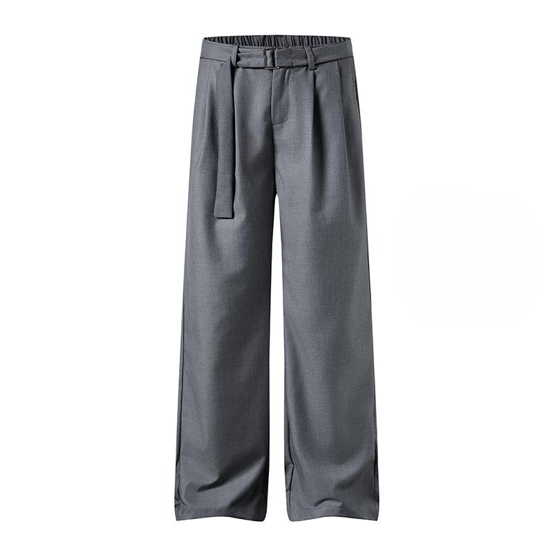 Summer Thin Korean Version of Loose High-grade Trousers Men's Casual Wide-leg Pants