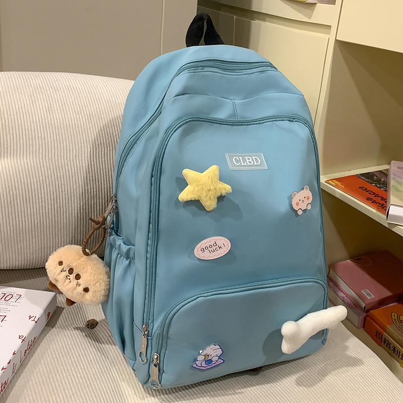 Children's Schoolbags Elementary School Students Junior High School Girls High-looking Large Capacity High School Students Backpacks