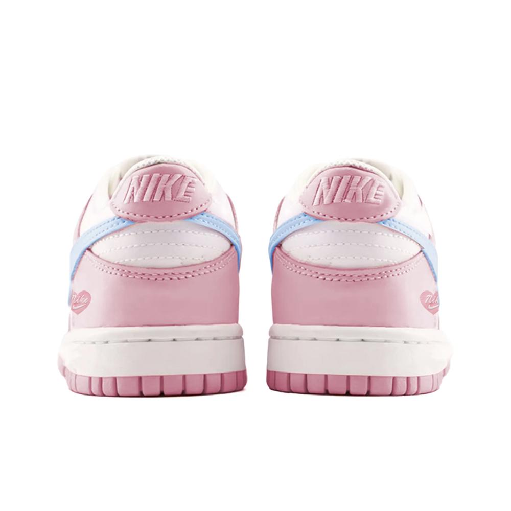 Nike Dunk Low top Skateboard Shoes Women's Pink Blue Balloons FB9109-125(Team1276-)