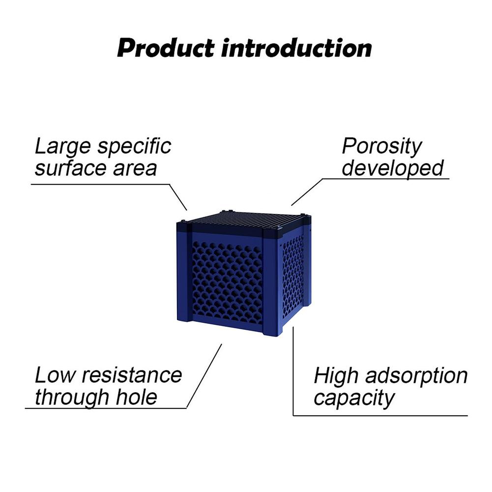 Activated Carbon Aquarium Water Purifier Cube Aquarium Cube Filter Deodorant Water Purifier for Aquarium Ponds