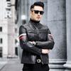 New Leather Leather Jacket Men's First Layer Pure Cowhide Stand-up Collar Locomotive Jacket Handsome Sheepskin Slim Short Jacket