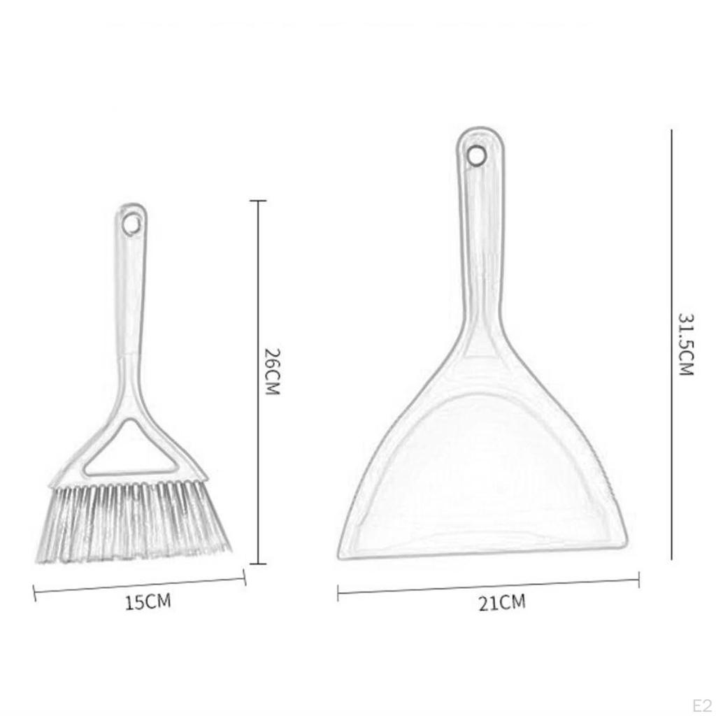 Mini Broom and Dustpan Dust Pan Multipurpose Sweeping Set,Hand Brush,Table Cleaning Brush