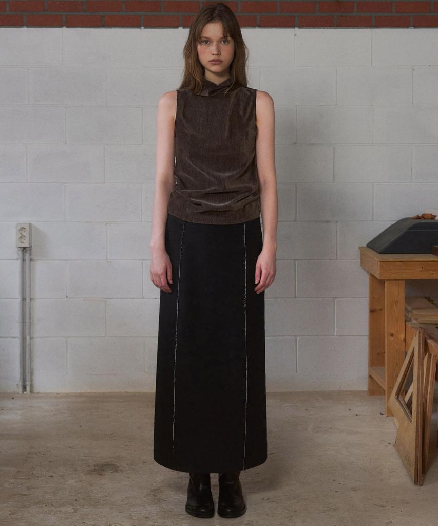 Annies Low Edge Long Skirt (Black)
