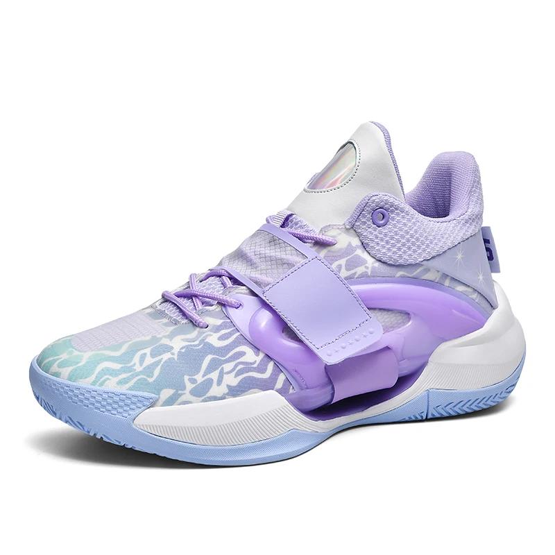 

Мужские баскетбольные кроссовки, модные брендовые кроссовки для спорта на открытом воздухе, повседневные, нескользящие, водонепроницаемые, оригинальные, дышащие, баскетбольные ботинки 45