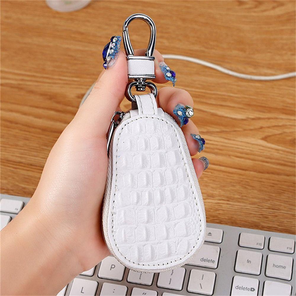 Crocodile Pattern Key Holder Coin Purse Leather Key Bags Car Key Bags Key Pouch Car Key Wallet