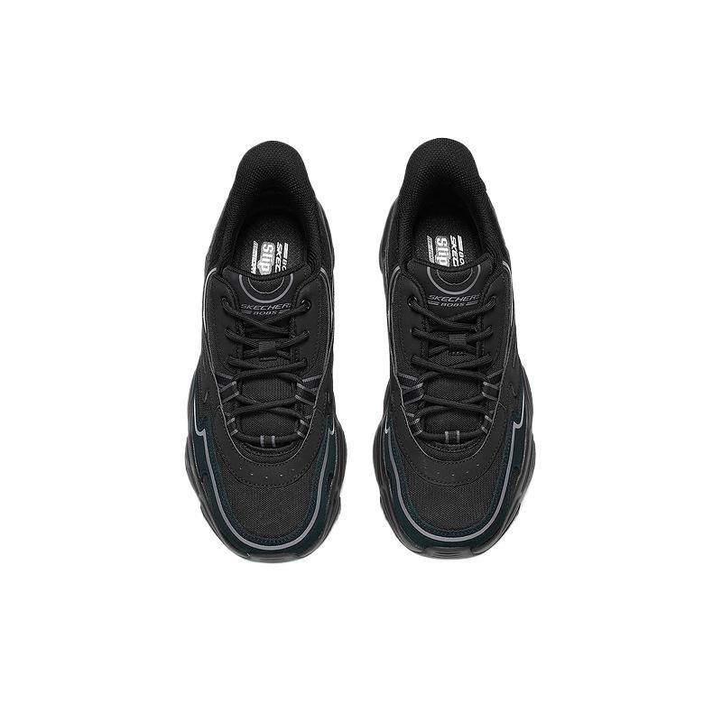Skechers D'LITES Men Mesh Solid Color Comfort Dad Shoes 118335-BBK