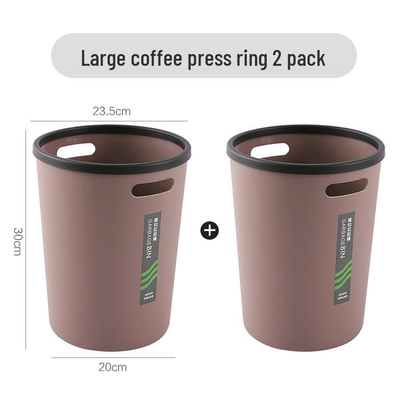 Multi-Room Trash Can: Kitchen, Bathroom, Bedroom, Office Use - Simple Classification Paper Basket