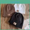 Korean Style Knitted Beanie Hat With Breathable Acrylic For Winter Teens And Adults