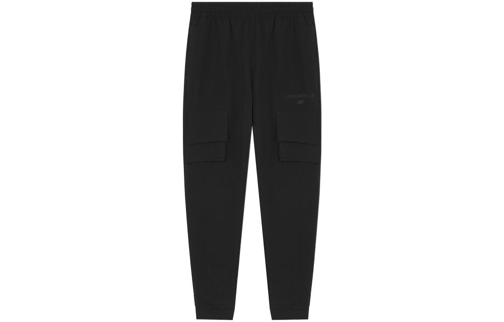 New Balance Casual Pants Men s Black Moderate Slim Fit Pants AMP21558-BK M