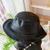 Idol Doll Clothes Faux Leather Vest Coat Mini Outfit Dress-up Toys Cool Hat T-shirt Pants Vest Jacket 20cm Stuffed Doll Clothing Girls Toy Gift