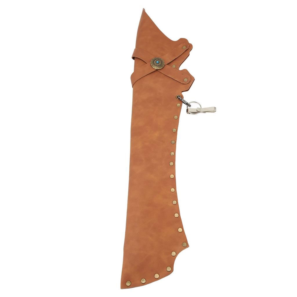 Archery Back Quiver Holder Waist Mounted PU Storage Bag for Recurve Bow Compound Pulley Bow Archery Equipment
