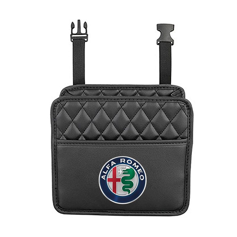 Multifunkční úložná taška do auta Kapsa na zadní stranu sedadla Závěsná Pro Alfa Romeo 147 159 Giulietta Giulia Mito Spider Alpha Opěrka hlavy