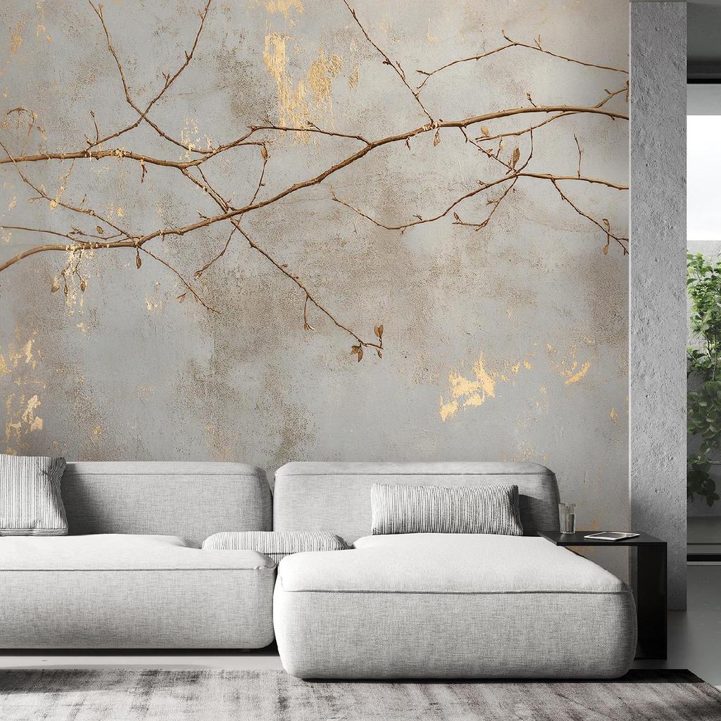 Tapeta Listy větve příroda