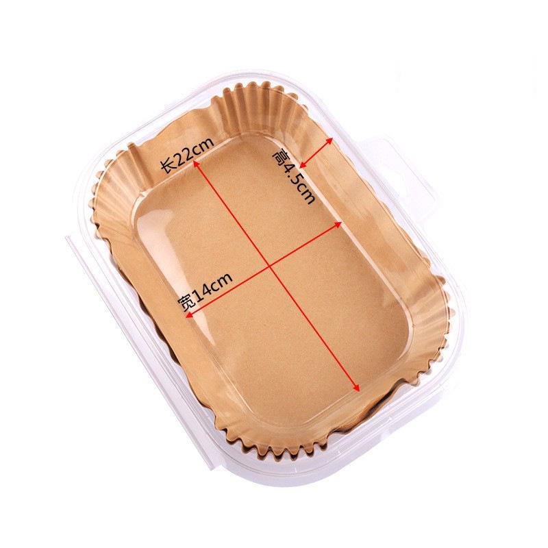 Oil-Proof, Food-Grade Disposable Air Fryer Paper Plate & Bowl Liners