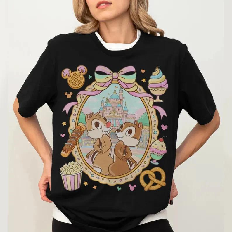 Chipmunks Chip And Dale T Shirt Unisex S