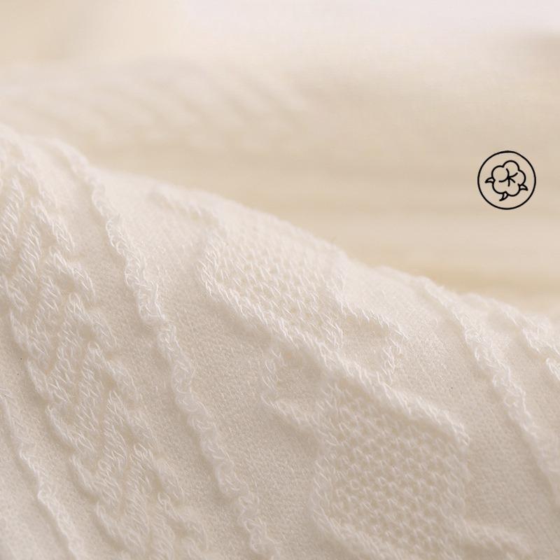 Socks Women's Summer Thin Embossed Socks White 7A Antibacterial Anti-odour Mid-calf Socks Breathable Sweat Socks for Women