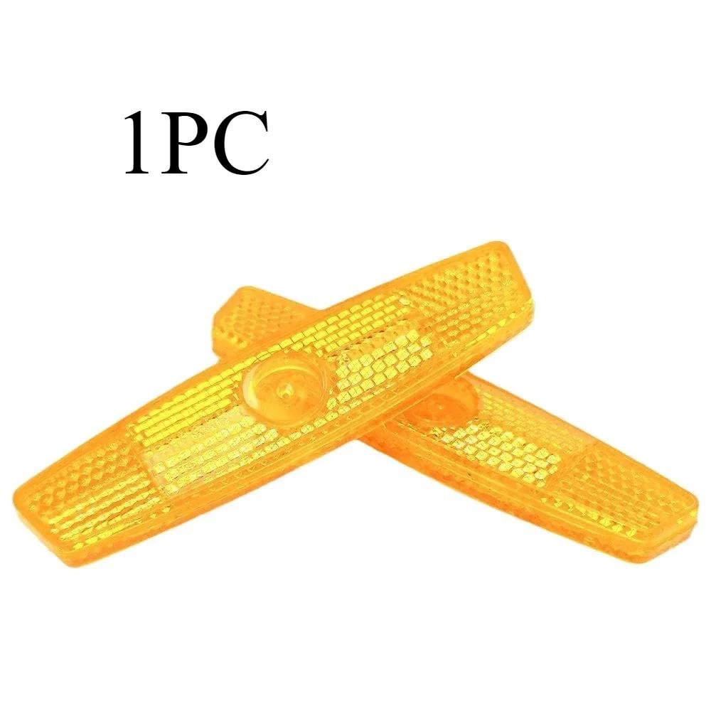 1/4/8Pcs Orange Bike Spoke Reflectors Safety Warning Bicycle Wheel Lights Bicycle Spoke Reflector for Night Cycling Accessories