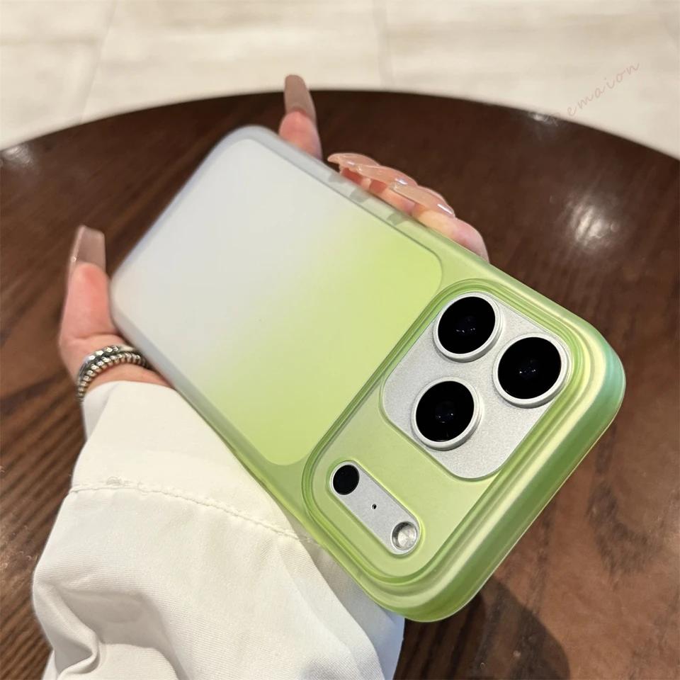 Transparent Matte Phone Case For iPhone 17 Air 13 12 13 14 15 16 17 Pro Max 16 15 14 Plus Clear Ultra-thin Protector Cover