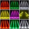 1/2/4PCS 150W 8*8 Pattern Moving Head Stage Lights DJ Party Disco Home Ambience Lamp DMX 512 12 Channel Professional Stage Light