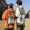 Schoolbag Backpack Korean Contrasting Color Travel Small Backpack Outdoor Sports Parent-child Mountaineering Bag Tide Breathable Portable