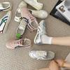 Color Matching Women's New Summer Child Flat-bottomed Breathable Casual Board Shoes Sports Shoes