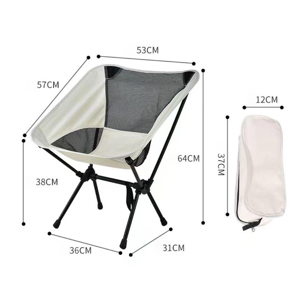 Portable Folding Camping Chair, Lightweight and Compact Outdoor Chair, Suitable for Outdoor,Picnic Camping Chair with Portable Storage Bag