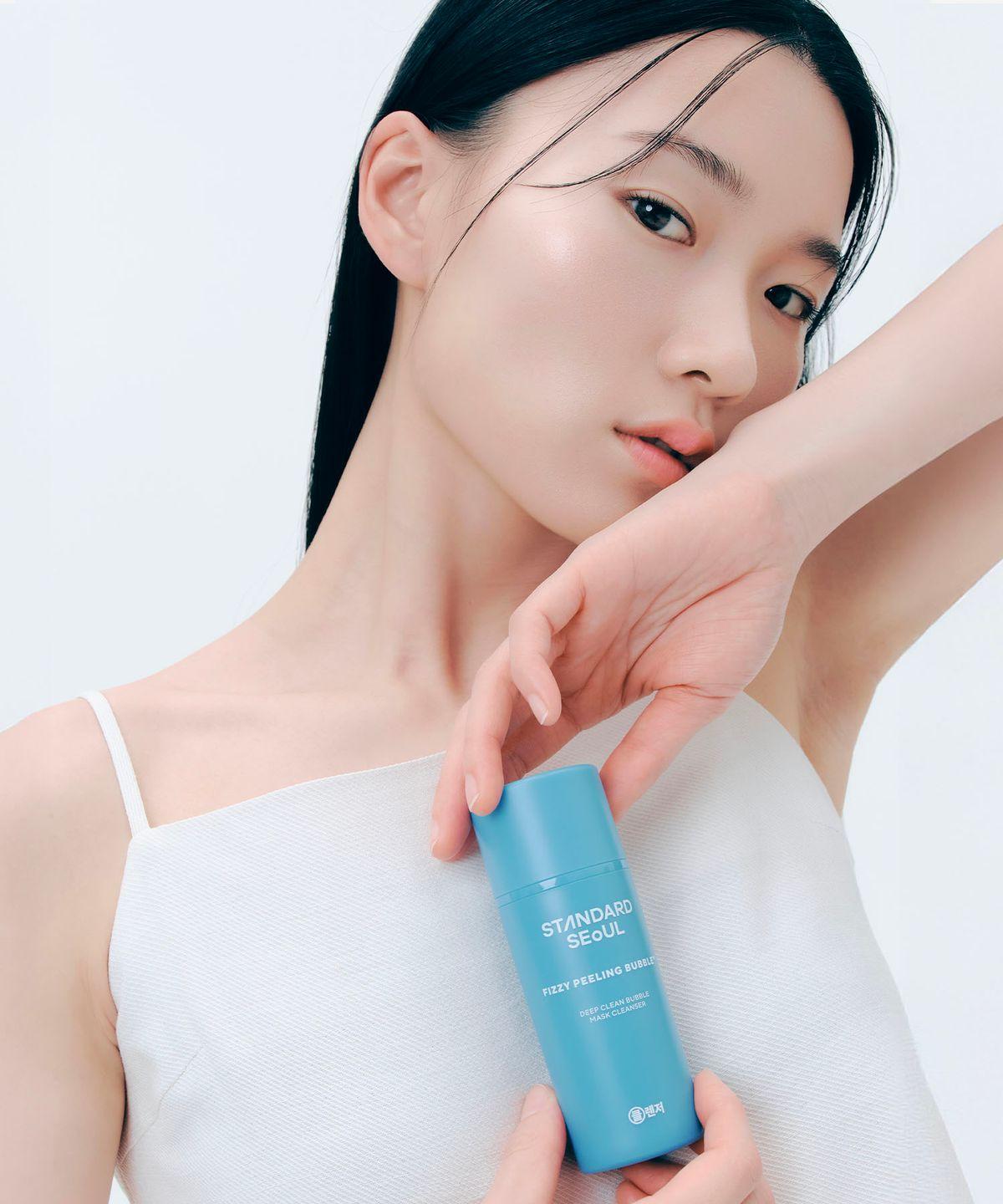 AHA · PHA · LHA Mild Peeling Carbonated Bubble Pack & Cleanser 50ml