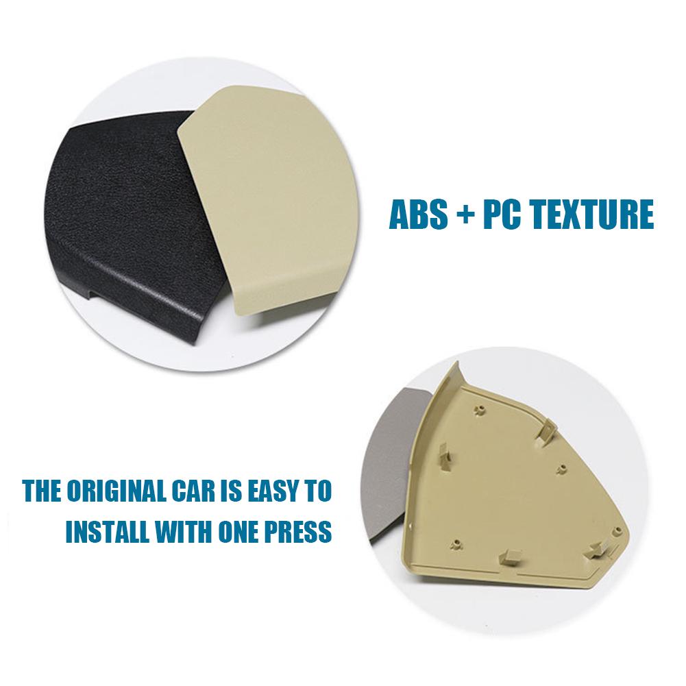 Garnitura usii fata Capac din plastic Carcasa decorativa Negru Bej Gri 2117270148 2117270248 pentru Mercedes Benz E-Class W211 2003-2008