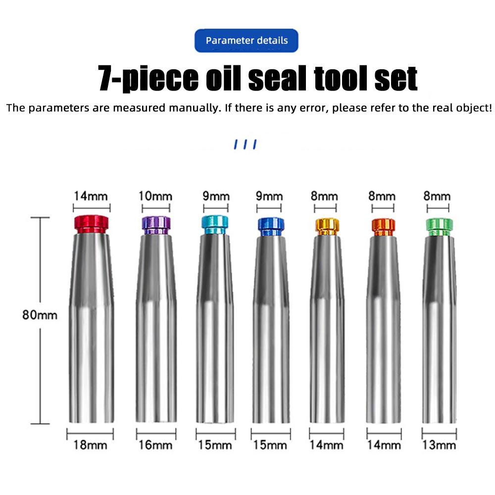 For Car Automotive A/C Air Conditioning Compressor Oil Seal/Shaft Seal Removal Installed Tool Kit