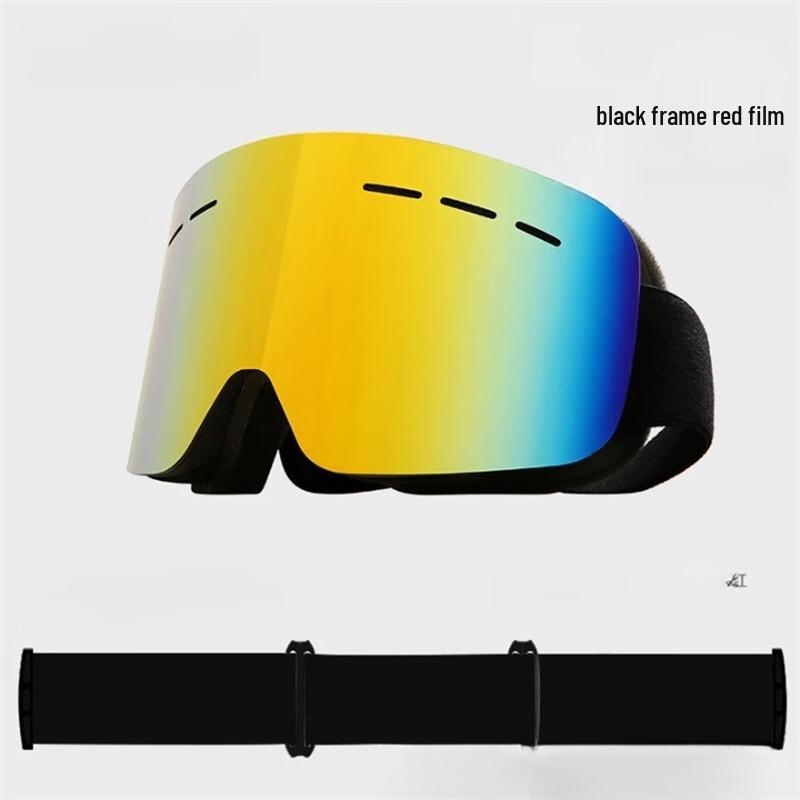 Longchan Double-Layer Anti-Fog Cylindrical Ski Goggles