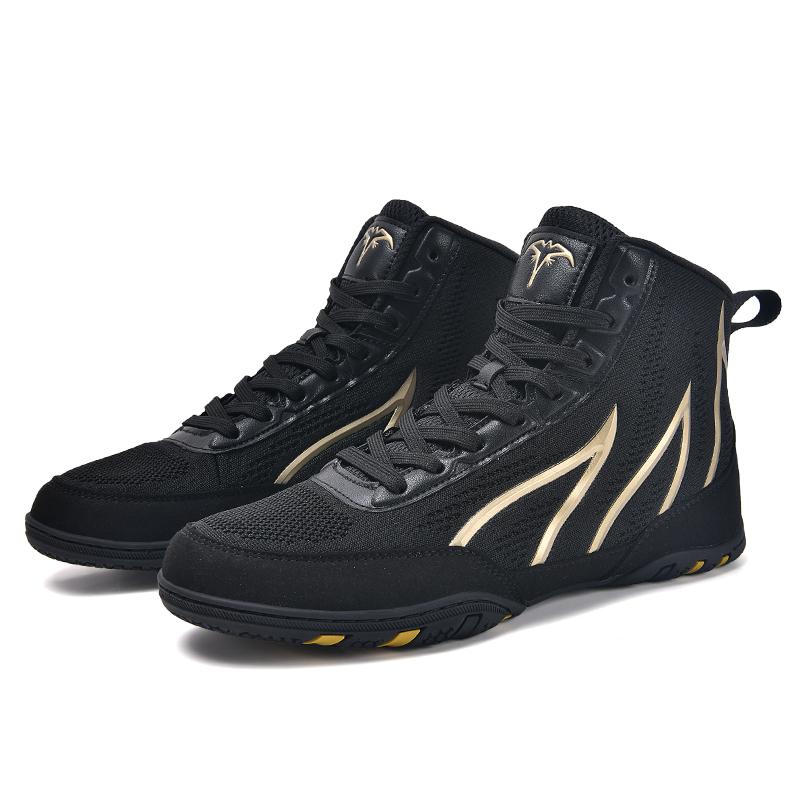 Luxury Boxing Shoes Men Lightweight Boxing Sneakers Comfortable Anti Slip Footwears for Wrestling