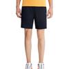 Fila SS23 Markenlogo Print Gerade Beine Hohe Elastizität Mittlere Taille Eng Anliegend Minimalistisch Freizeitshorts Herrenshorts Tiefschwarz A11M321617FBK