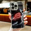 Sports Car Cool Taillight Plating Phone Case For Iphone 16 17 Pro Max Air 16E 14 15 Plus 12 13 Mini Anti-Fall Airabag Cover