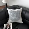 Hot Anime Cartoon Black Clover Pillow Case Anti-Dustmite Pillowcase Invisible Zipper Silky Short Plush Sofa Cushion Cover