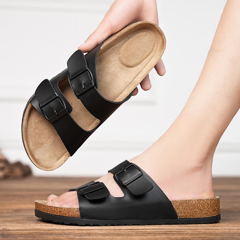 Summer Slippers Women Flip Flops Men's Thick Sole Indoor Anti-Slip Shoes Couple Slippers Women Soft Thick Platform Slides
