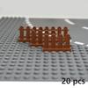 MOC City Friends House Parts Fence Stairs Ladder Gate Building Blocks Door Window Figures Garden Leduo DIY Accessories Bricks