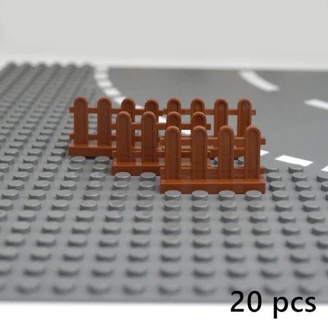 MOC City Friends House Parts Fence Stairs Ladder Gate Building Blocks Door Window Figures Garden Leduo DIY Accessories Bricks