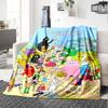 Customiz Name Personality Barbapapa (2) Blanket Soft &Warm Sofa Office Bed Travel Lunch Break Blanket, Gift Suitable for All Seasons