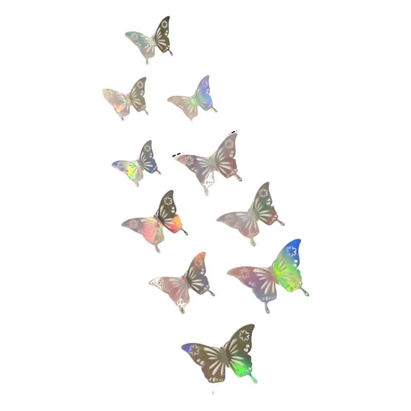 Schmetterling Wandaufkleber Schmetterling Dekorationen für Schlafzimmer und Spielzimmer