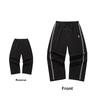 Anta Kyrie Basketball Series Fashion Versatile Trendy Simple Loose Sports Woven Casual Long Pants Unisex Bottoms Black 172631508-1