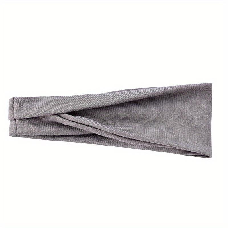 1Pcs Women Solid Color Elastic Hair Band Sport Head Band Gym Yoga Hair Strap Girls Running Washing Face Hairbands