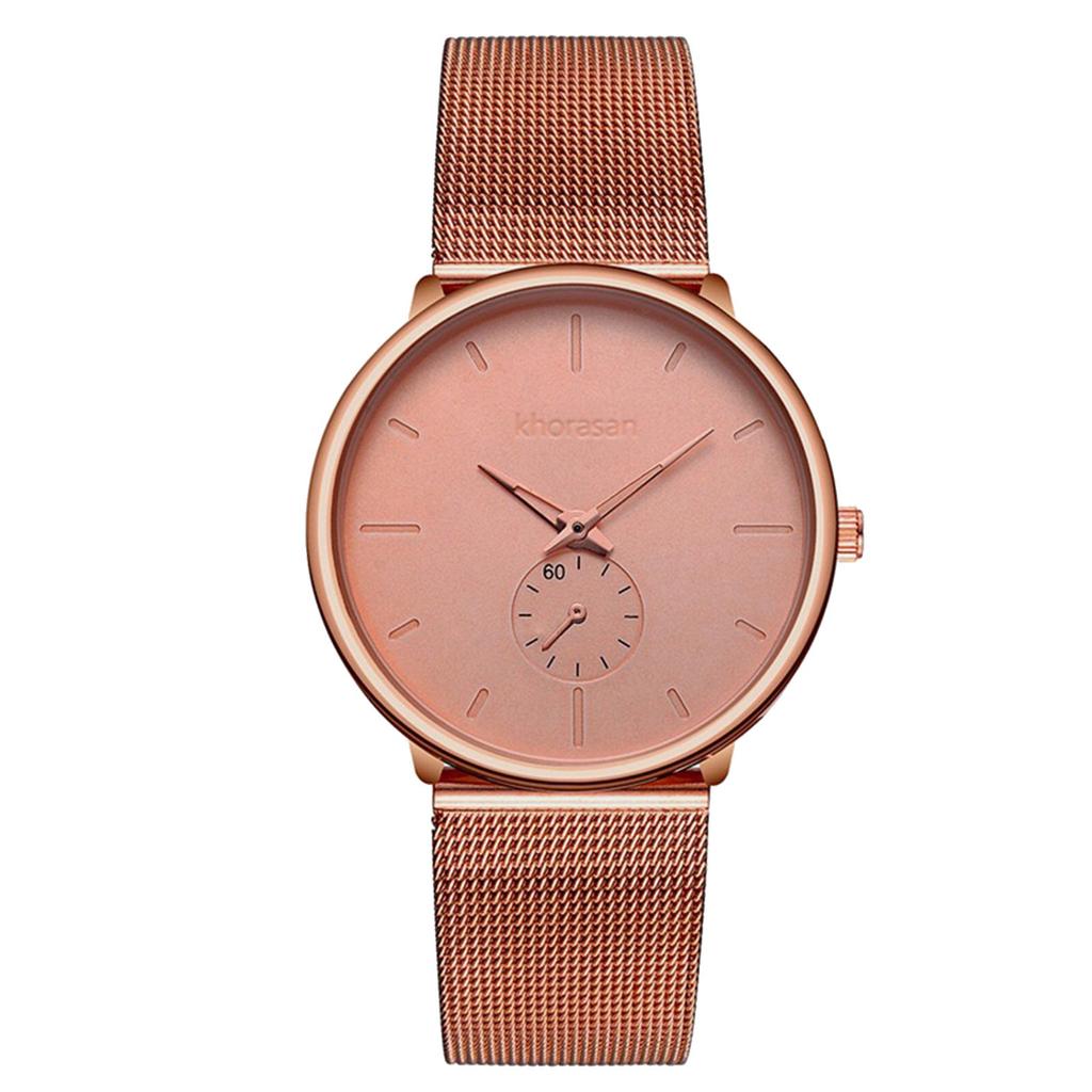 Buy BS Sleek Minimalist Fashion With Mesh Band Dial Mens Quartz Watch ...