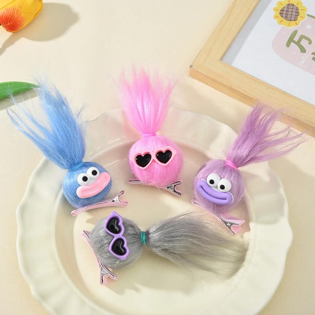 Funny Ugly Doll Plush Hair Clip Dopamine Sausage Mouth Doll Duckbill Clip Super Cute Sweet Girl Bangs Hair Accessory Hair Clip