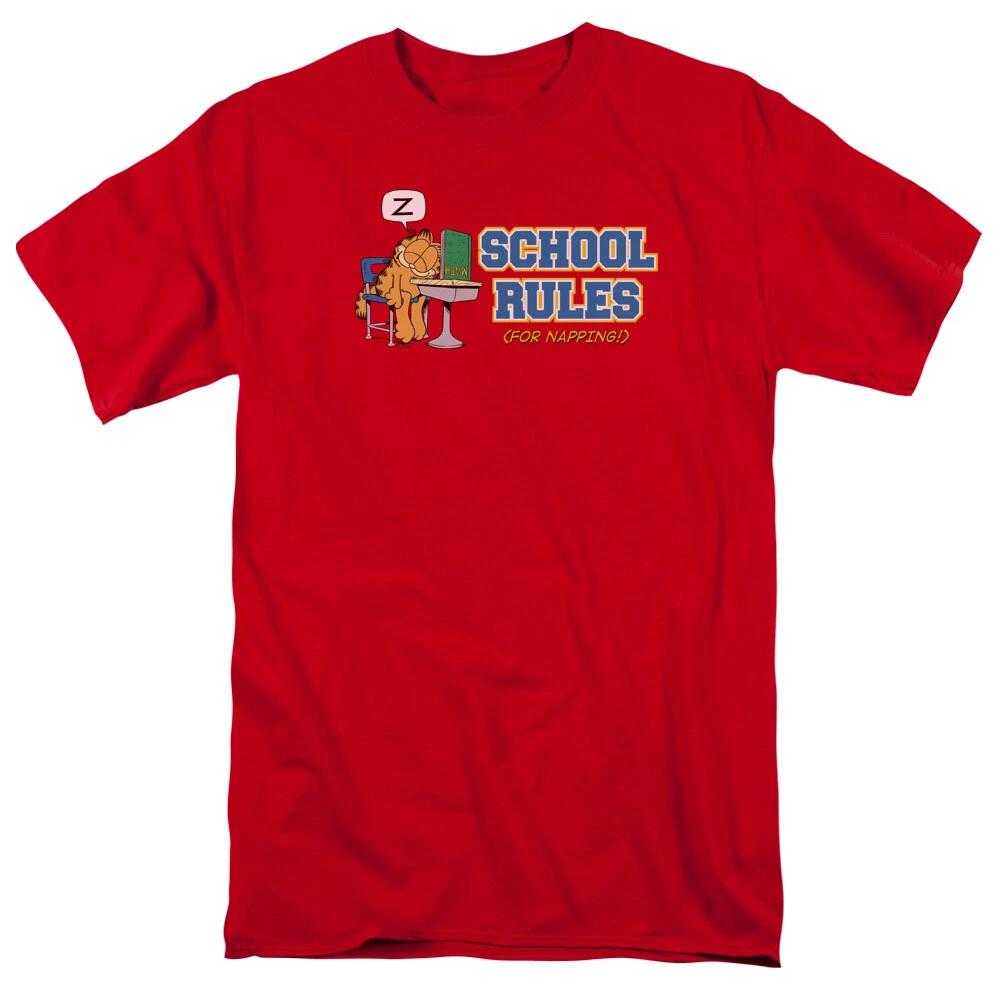 

Garfield School Rules T-Shirt - Regular or Tank - to 5X XL