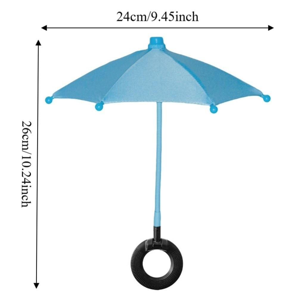 Flexible Angle Design Phone Umbrella Sun Shade Magnetic Phone Stand  Cycling Protection